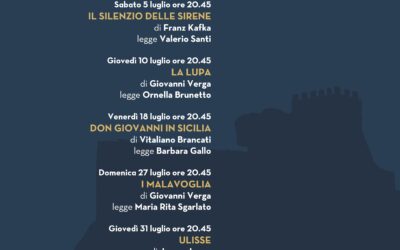 IL CAFFE’ LETTERARIO NON VA IN VACANZA! GRAZIE ALLA COLLABORAZIONE CON IL COMUNE DI ACI CASTELLO QUESTO PROGETTO CULTURALE SARA’ REPLICATO PER TUTTO IL MESE DI LUGLIO