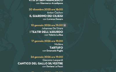 Nuovo appuntamento con il Caffè Letterario. Il nuovo ciclo si intitola “L’assurdo e l’assoluto”