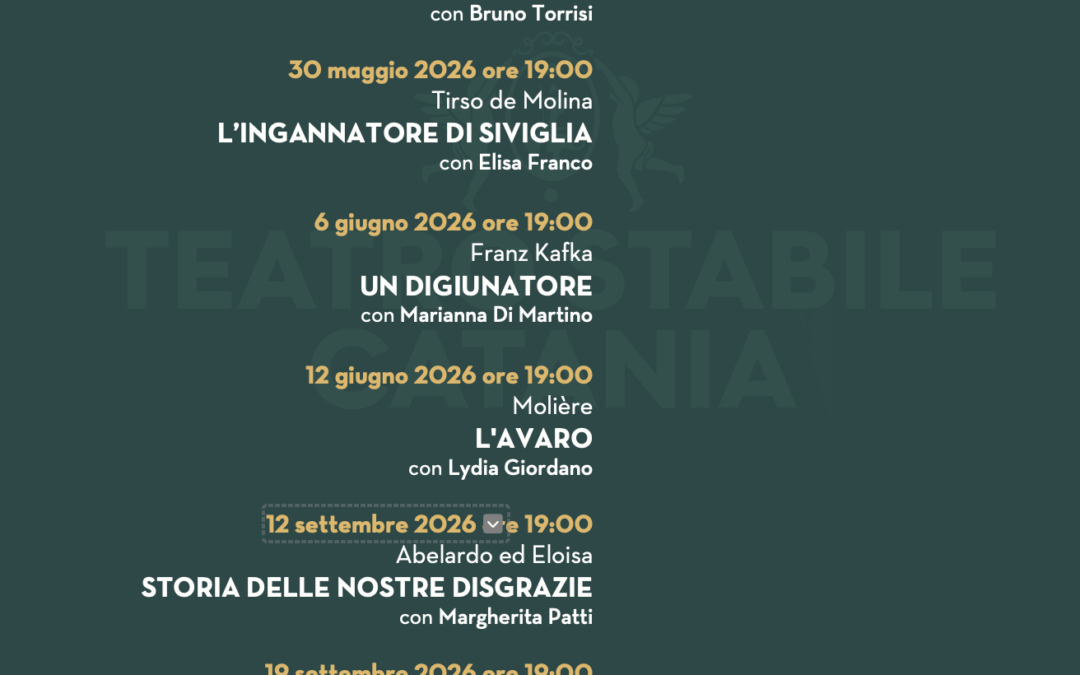Nuovo appuntamento con il Caffè Letterario. Il nuovo ciclo si intitola “L’arte del martirio”