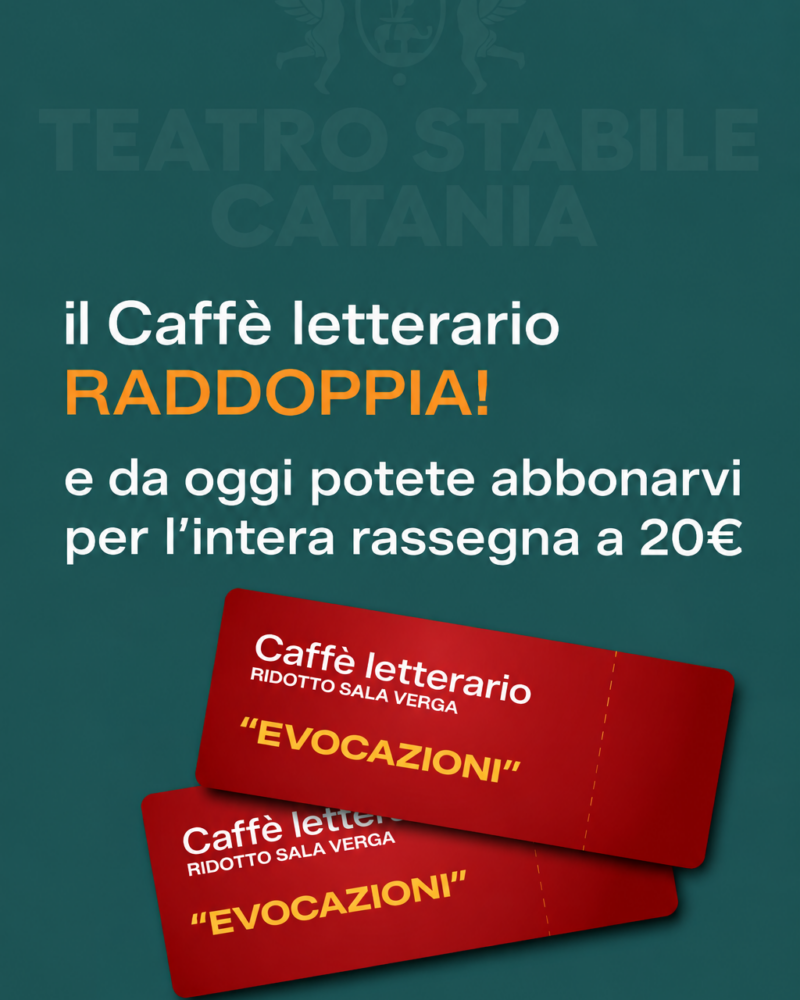 Torna il caffè letterario… e da adesso raddoppia