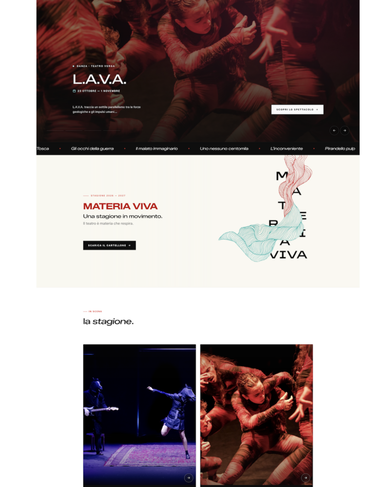 Un nuovo spazio digitale per un Teatro in movimento