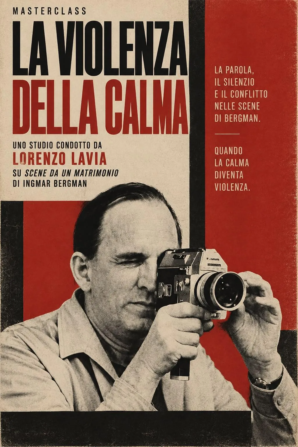 CALL PER ATTRICI – ATTORI.   LA VIOLENZA DELLA CALMA
